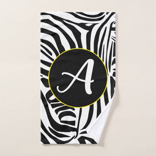 Zebra Pattern Handdoek (Handdoek)