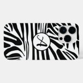 Zebra Pattern iPhone Hoesje (Achterkant horizontaal)