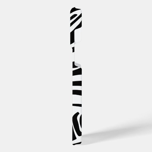 Zebra Pattern iPhone Hoesje (Linkerkant)