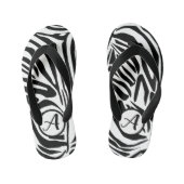 Zebra Pattern Kinder Teenslippers (Voetbed)