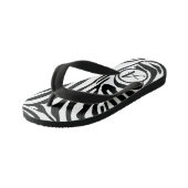Zebra Pattern Kinder Teenslippers (Schuin)