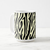 Zebra Pattern Koffiemok (Voorkant links)