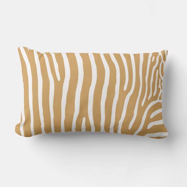 Zebra Pattern Kussen (Voorkant)