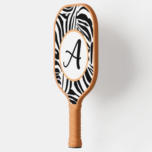 Zebra Pattern Pickleball Paddle (Links)