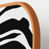 Zebra Pattern Pickleball Paddle (Links Detail)