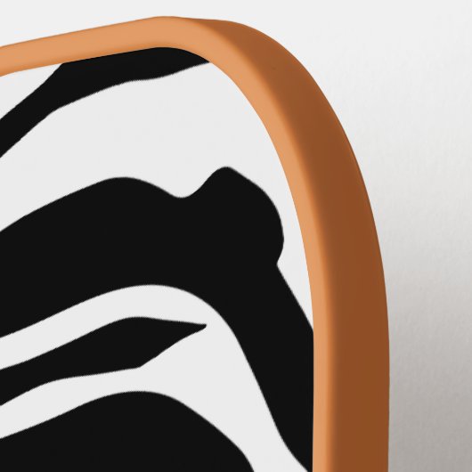 Zebra Pattern Pickleball Paddle (Links Detail)