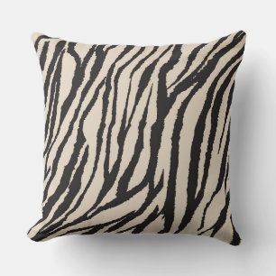 Zebra Pattern Print Kussen