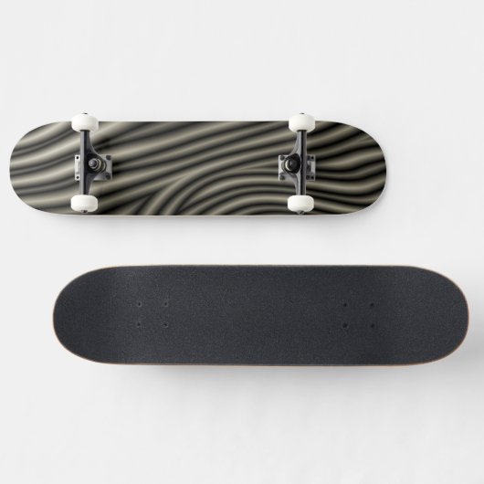 Zebra Pattern Skateboard (Horizontaal)