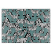 Zebra Pattern Snijplank (Voorkant)