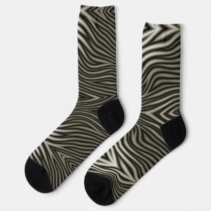 Zebra Pattern Sokken