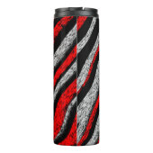 Zebra Pattern Thermosbeker (Achterkant)