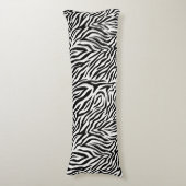 Zebra Pillow 20 x 54 inch Lichaamskussen (Voorkant Verticaal)