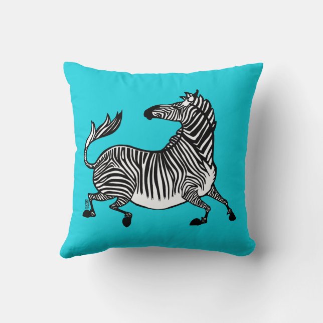 Zebra Pillow Kussen (Achterkant)
