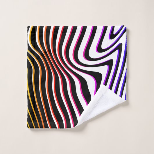 Zebra Pop Bad Handdoek (Wasdoekje)