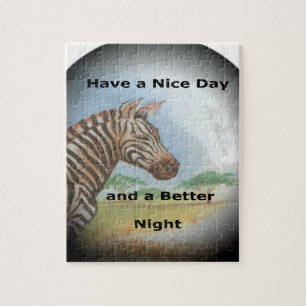 Zebra-portret, Amboseli: de geest van de savanne Legpuzzel