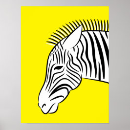 Zebra Poster
