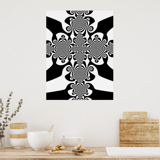 Zebra Poster (Keuken)