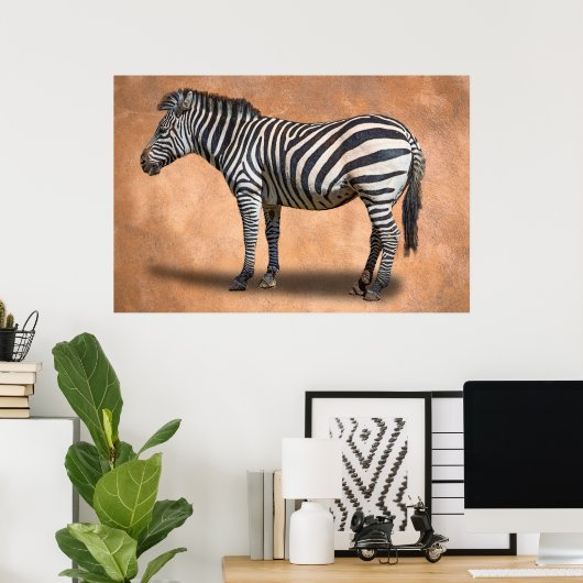 ZEBRA POSTER (Thuiskantoor)