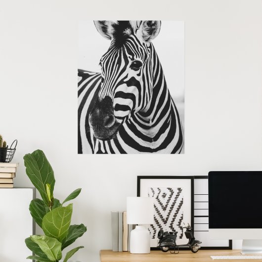 Zebra Poster (Thuiskantoor)