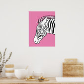 Zebra Poster (Keuken)