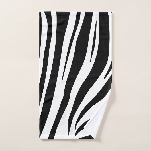  zebra print bad handdoek (Handdoek)