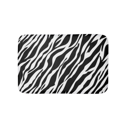 Zebra print badmat (Voorkant)