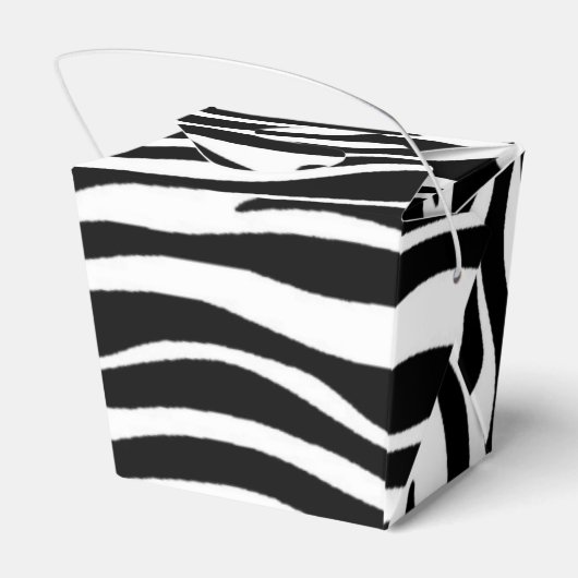Zebra Print Bedankdoosjes (Achterkant)