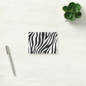 Zebra Print Black en White Stripes Pattern Post-it® Notes (Kantoor)