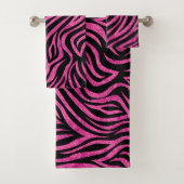 Zebra Print Black Hot Pink (En situation)