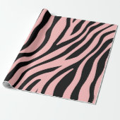 Zebra Print Cadeaupapier (Uitgerold)