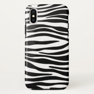 Zebra Print iPhone X Hoesje