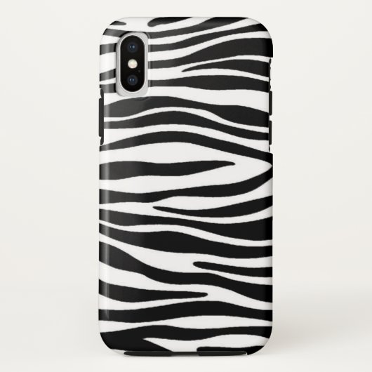 Zebra Print Case-Mate iPhone Case (Achterkant)