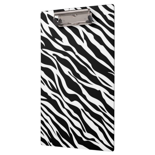 Zebra Print Clipboard Klembord (Links)
