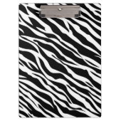 Zebra Print Clipboard Klembord (Voorkant)