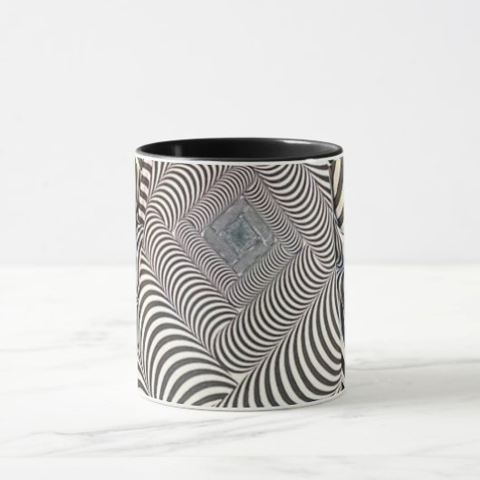 Zebra Print Coffee Mug Mok (Midden)