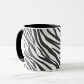 Zebra Print Combo Mok, 325 ml Mok (Voorkant links)