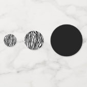 Zebra Print Confetti (Achterkanten)