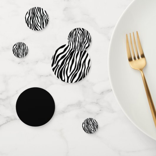 Zebra Print Confetti (Groep)