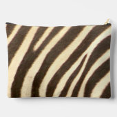 Zebra Print Cut Sew Small Accessory Pouch Etui (Achterkant)