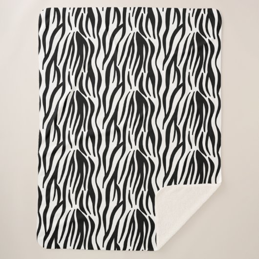 zebra print deken (Voorkant)
