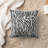 Zebra Print Design Jeter oreiller Décor à la maiso (Couverture)