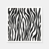 Zebra Print Design Servetten (Voorkant)