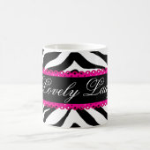 Zebra Print en Lace Koffiemok (Center)