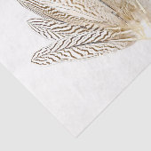 Zebra Print Feathers #2 Tissuepapier (Detail)