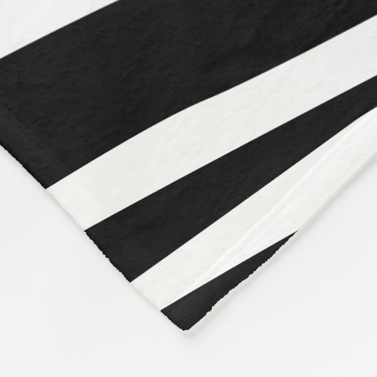 zebra print fleece deken (Hoek)