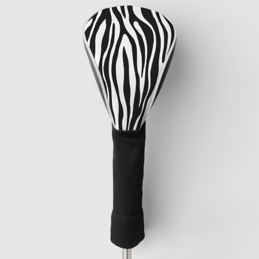 Zebra Print Golfheadcover (Voorkant)