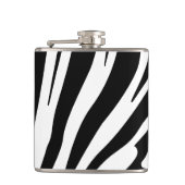  zebra print heupfles (Voorkant)