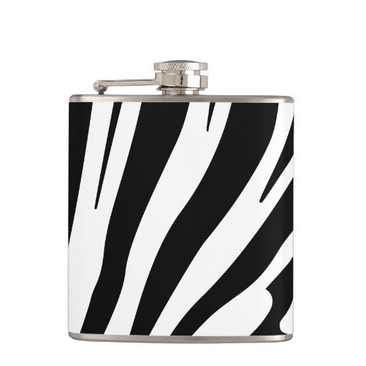  zebra print heupfles (Voorkant)
