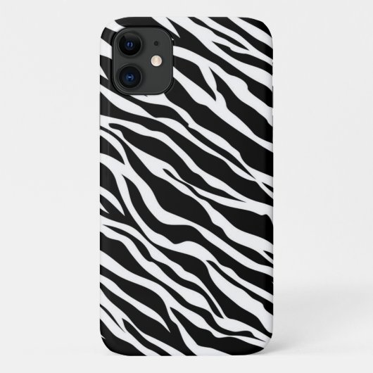 Zebra Print iPhone 5 Coque (Dos)