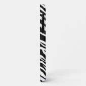 Zebra Print iPhone 5 Coque (Dos/Gauche)